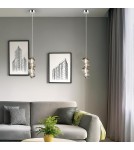 Single pendant lamps - Milagro BOLLA SMOKED 17W LED pendant lamp ML1423 - product 4
