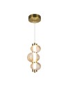 Milagro BOLLA GOLD 12W LED pendant lamp ML1424