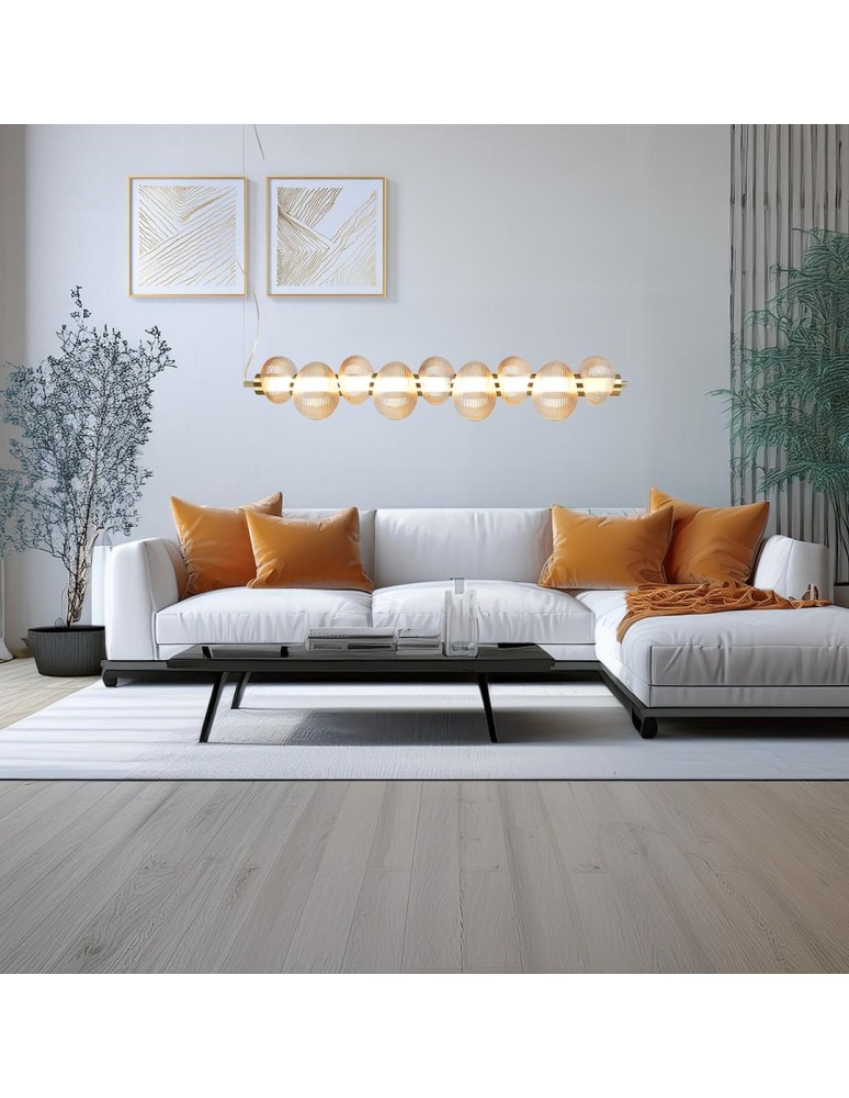 Designer pendant lamps - Milagro BOLLA GOLD 32W LED pendant lamp ML1426 - product kolory-swiatla.pl 4