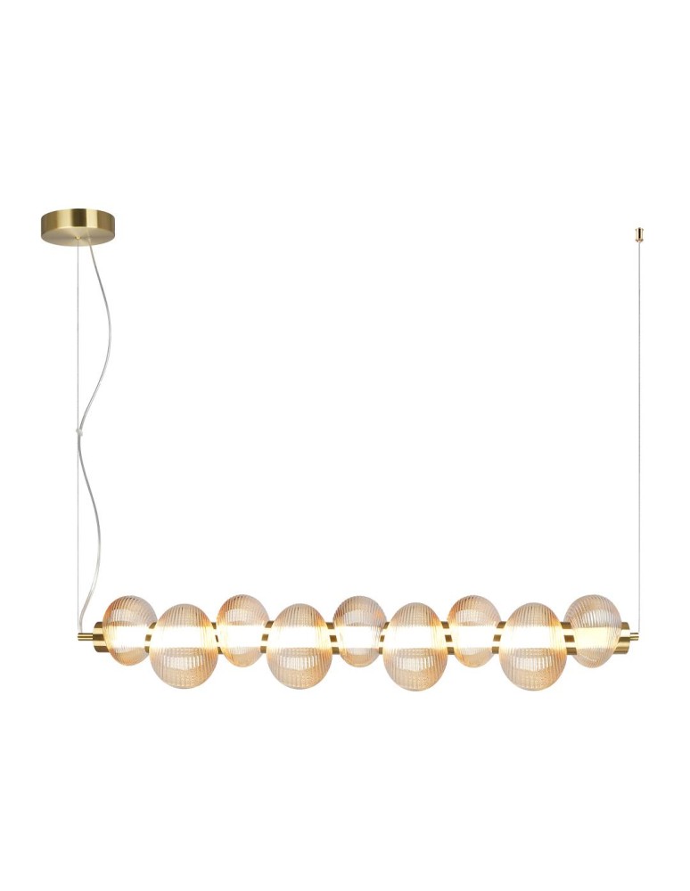 Designer pendant lamps - Milagro BOLLA GOLD 32W LED pendant lamp ML1426 - product kolory-swiatla.pl 6
