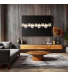 Designer pendant lamps - Milagro BOLLA SMOKED 32W LED pendant lamp ML1427 - product 4