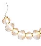 Designer pendant lamps - Milagro BOLLA GOLD 36W LED pendant lamp ML1428 - product 2