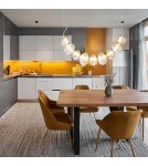 Designer pendant lamps - Milagro BOLLA GOLD 36W LED pendant lamp ML1428 - product 4