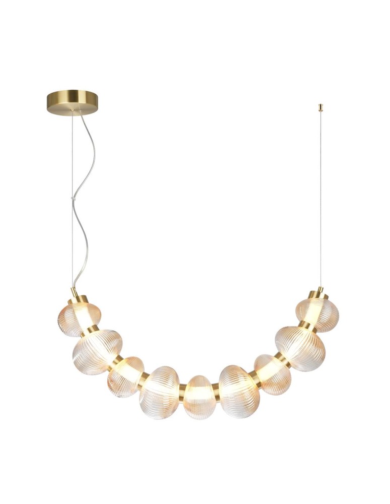 Designer pendant lamps - Milagro BOLLA GOLD 36W LED pendant lamp ML1428 - product kolory-swiatla.pl 6