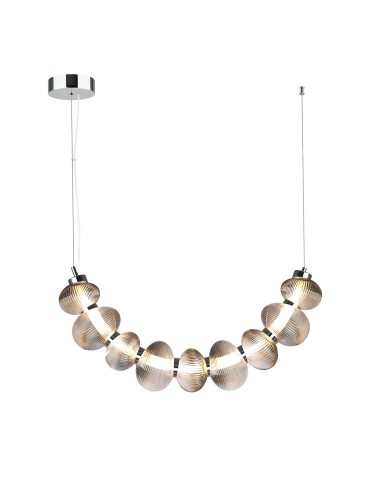 Milagro BOLLA SMOKED 36W LED pendant lamp ML1429
