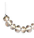 Designer pendant lamps - Milagro BOLLA SMOKED 36W LED pendant lamp ML1429 - product 2