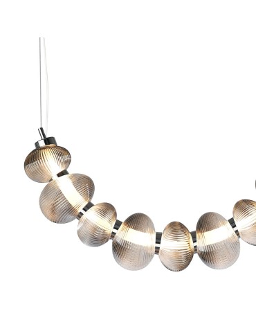Milagro Lampa wisząca BOLLA SMOKED 36W LED ML1429 - produkt 2