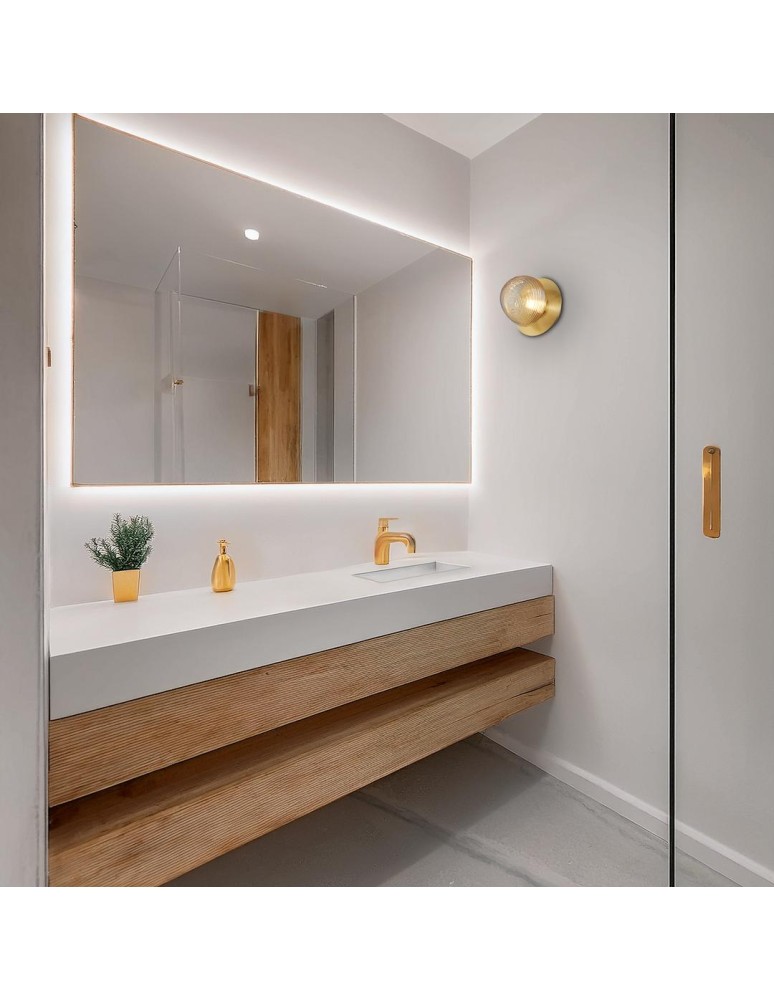 LED wall lamps - Milagro Wall lamp / ceiling lamp BOLLA GOLD 3W LED ML1430 - product kolory-swiatla.pl 4