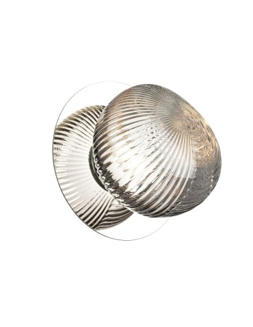 Milagro Kinkiet / lampa sufitowa BOLLA SMOKED 3W LED ML1431