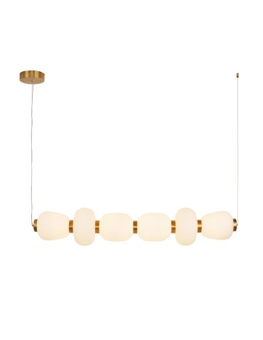  Step Into Design Lampa wisząca BRILLA-6 LED biało-złota 125 cm ST-CP241210-6L GOLD - produkt 2