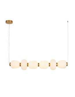  Step Into Design Lampa wisząca BRILLA-6 LED biało-złota 125 cm ST-CP241210-6L GOLD - produkt 2
