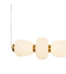 Pendant lamps over the island -  Step Into Design BRILLA-6 LED pendant lamp white and gold 125 cm ST-CP241210-6L GOLD - product 4