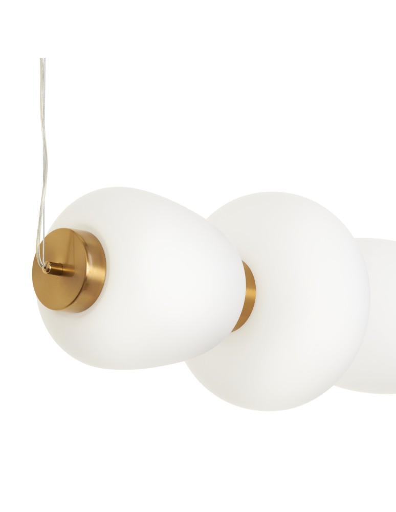 Pendant lamps over the island -  Step Into Design BRILLA-6 LED pendant lamp white and gold 125 cm ST-CP241210-6L GOLD - product kolory-swiatla.pl 9