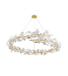 Designer pendant lamps -  Step Into Design BOTANIKA pendant lamp gold white 150 cm XY080P-150 - product 7