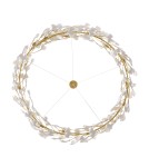 Designer pendant lamps -  Step Into Design BOTANIKA pendant lamp gold white 150 cm XY080P-150 - product 9