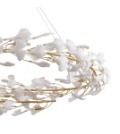 Designer pendant lamps -  Step Into Design BOTANIKA pendant lamp gold white 150 cm XY080P-150 - product 11