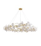 Designer pendant lamps -  Step Into Design BOTANIKA pendant lamp gold white 150 cm XY080P-150 - product 15