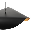 Designer pendant lamps -  Step Into Design ENZO black gold 60 cm pendant lamp ST-F22020601-D60 black - product 10