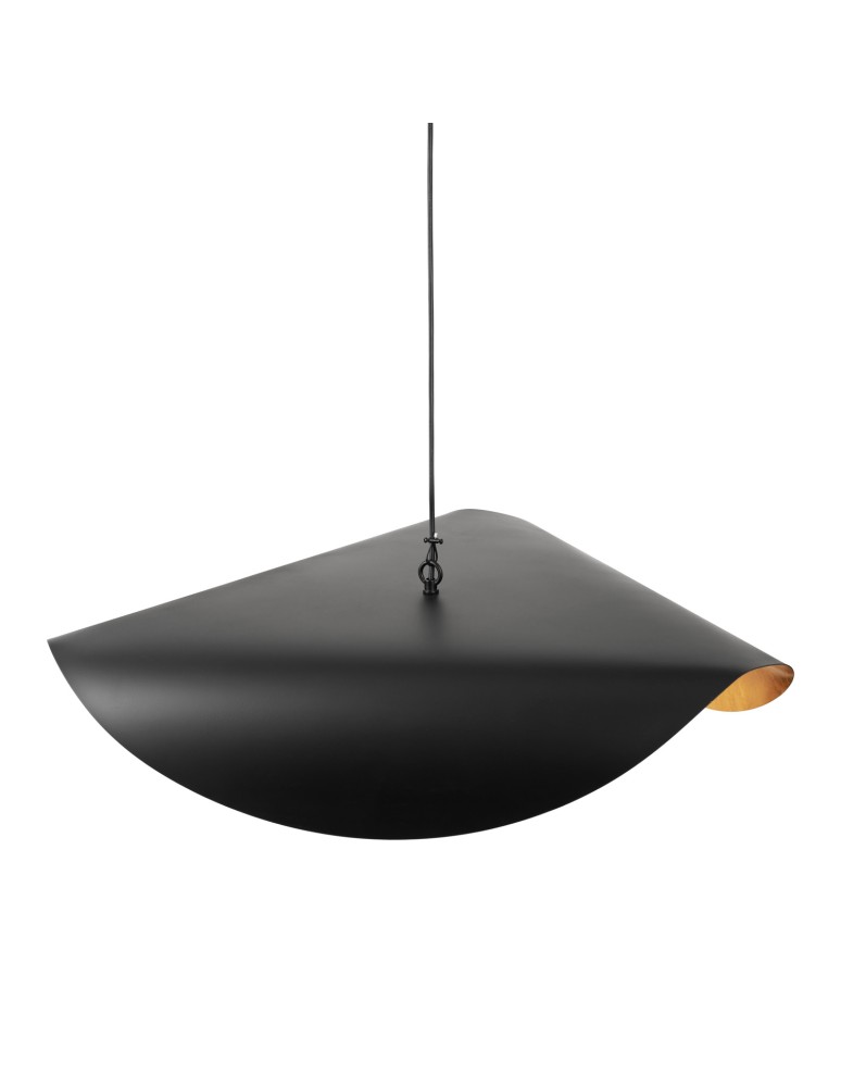 Designer pendant lamps -  Step Into Design ENZO black gold 60 cm pendant lamp ST-F22020601-D60 black - product kolory-swiatla.pl 11