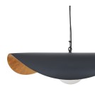 Designer pendant lamps -  Step Into Design ENZO black gold 60 cm pendant lamp ST-F22020601-D60 black - product 15