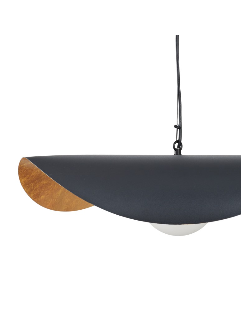 Designer pendant lamps -  Step Into Design ENZO black gold 60 cm pendant lamp ST-F22020601-D60 black - product kolory-swiatla.pl 15