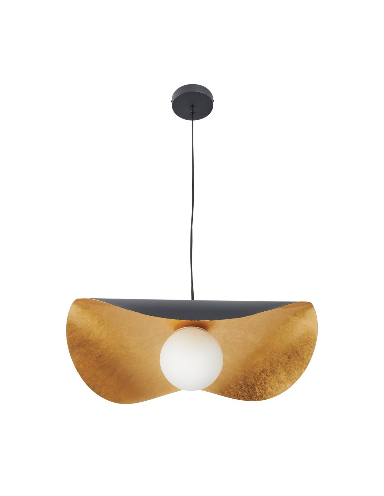 Designer pendant lamps -  Step Into Design ENZO black gold 60 cm pendant lamp ST-F22020601-D60 black - product kolory-swiatla.pl 18
