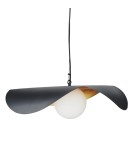 Designer pendant lamps -  Step Into Design ENZO black gold 60 cm pendant lamp ST-F22020601-D60 black - product 21