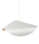 Designer pendant lamps -  Step Into Design ENZO white gold pendant lamp 80 cm ST-F22020601-D80 white - product 7
