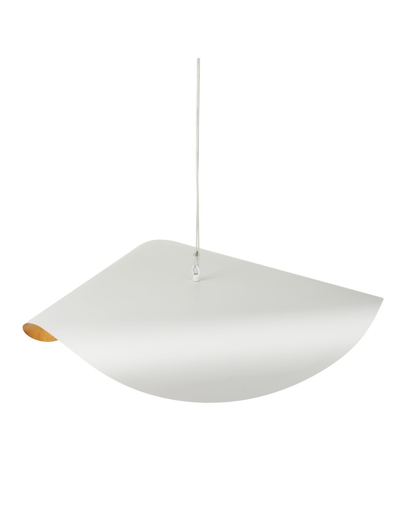 Designer pendant lamps -  Step Into Design ENZO white gold pendant lamp 80 cm ST-F22020601-D80 white - product kolory-swiatla.pl 7