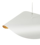 Designer pendant lamps -  Step Into Design ENZO white gold pendant lamp 80 cm ST-F22020601-D80 white - product 14