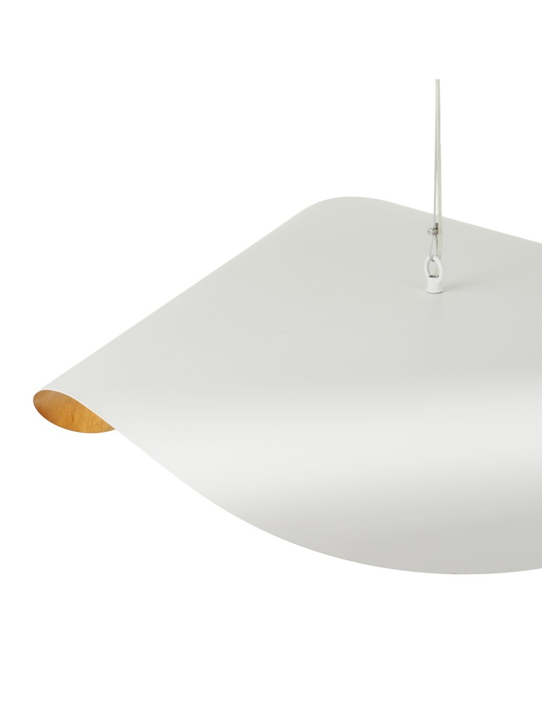 Designer pendant lamps -  Step Into Design ENZO white gold pendant lamp 80 cm ST-F22020601-D80 white - product kolory-swiatla.pl 14
