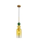 Designer pendant lamps -  Step Into Design PASTELLO YELLOW color pendant lamp 13 cm ST-DN399A. - product 1