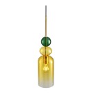 Designer pendant lamps -  Step Into Design PASTELLO YELLOW color pendant lamp 13 cm ST-DN399A. - product 3