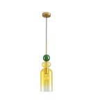 Designer pendant lamps -  Step Into Design PASTELLO YELLOW color pendant lamp 13 cm ST-DN399A. - product 5