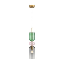 Step Into Design Lampa wisząca PASTELLO GREEN kolorowa 11 cm ST-DN399B