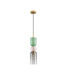 Designer pendant lamps -  Step Into Design PASTELLO GREEN colorful pendant lamp 11 cm ST-DN399B - product 3