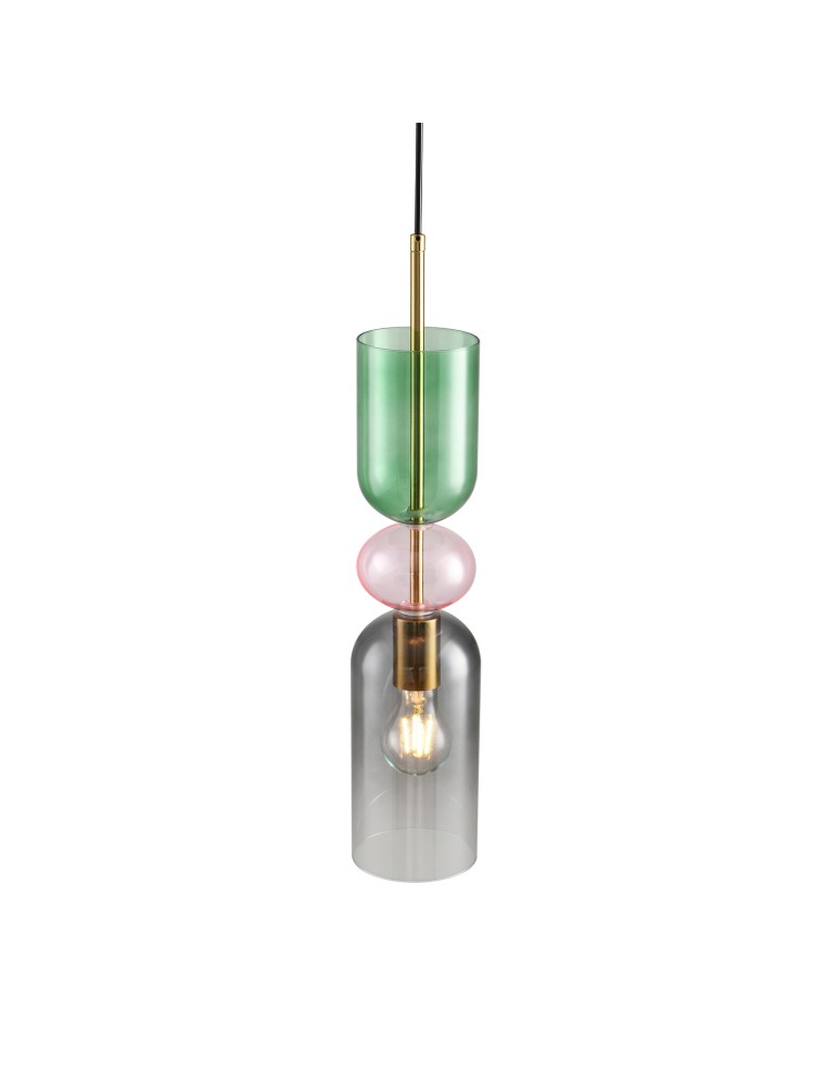Designer pendant lamps -  Step Into Design PASTELLO GREEN colorful pendant lamp 11 cm ST-DN399B - product kolory-swiatla.pl 5