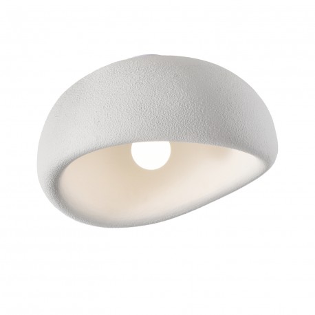  Step Into Design Plafon sufitowy STONE biały 40 cm DN426-40C