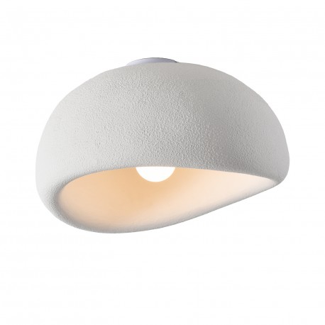  Step Into Design Plafon sufitowy STONE biały 40 cm DN426-40C