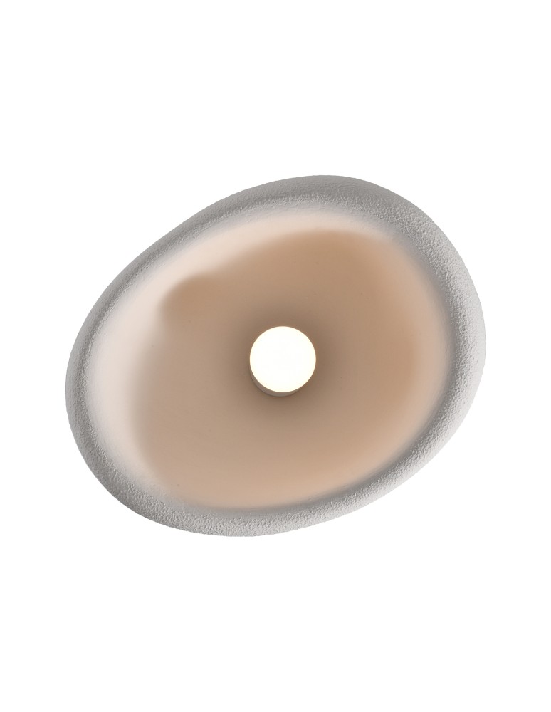 Designer ceiling lamps -  Step Into Design STONE ceiling plafond white 40 cm DN426-40C - product kolory-swiatla.pl 6