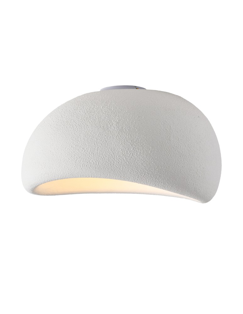 Designer ceiling lamps -  Step Into Design STONE ceiling plafond white 50 cm DN426-50C - product kolory-swiatla.pl 3