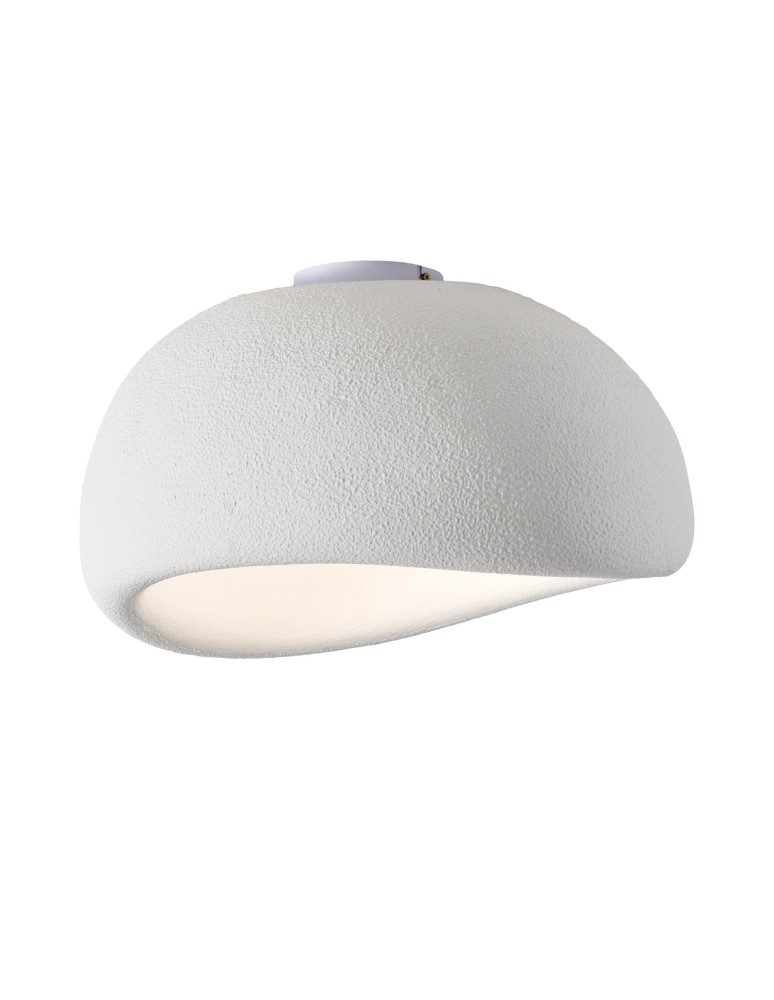 Designer ceiling lamps -  Step Into Design STONE ceiling plafond white 50 cm DN426-50C - product kolory-swiatla.pl 4
