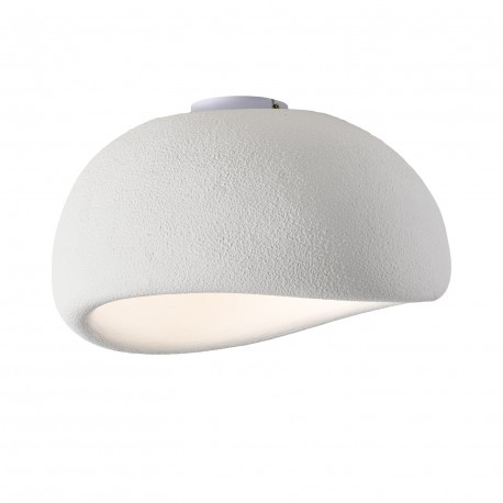  Step Into Design Plafon sufitowy STONE biały 50 cm DN426-50C