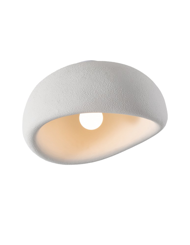 Designer ceiling lamps -  Step Into Design STONE ceiling plafond white 50 cm DN426-50C - product kolory-swiatla.pl 5