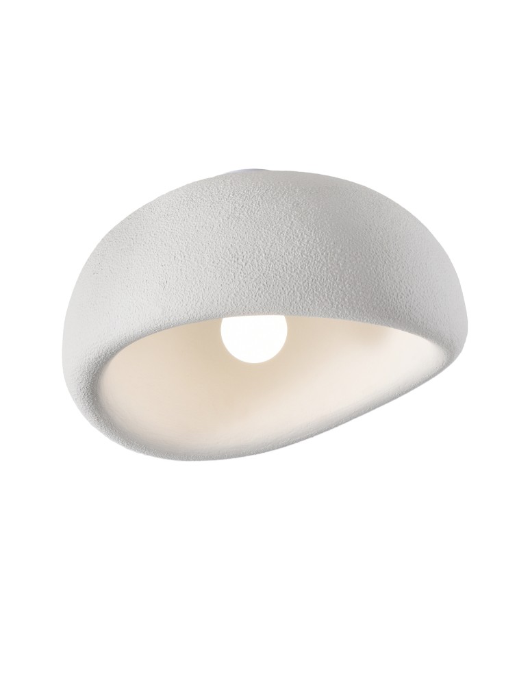 Designer ceiling lamps -  Step Into Design STONE ceiling plafond white 50 cm DN426-50C - product kolory-swiatla.pl 6
