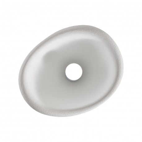  Step Into Design Plafon sufitowy STONE biały 50 cm DN426-50C
