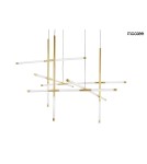 Designer pendant lamps - MOOSEE MIKADO M gold pendant lamp (MSE1501100488) - product 1