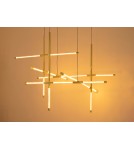 Designer pendant lamps - MOOSEE MIKADO M gold pendant lamp (MSE1501100488) - product 2
