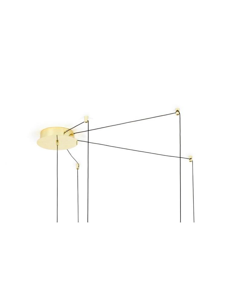 Designer pendant lamps - MOOSEE MIKADO M gold pendant lamp (MSE1501100488) - product kolory-swiatla.pl 7