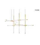 Designer pendant lamps - MOOSEE MIKADO S gold pendant lamp (MSE1501100487) - product 1